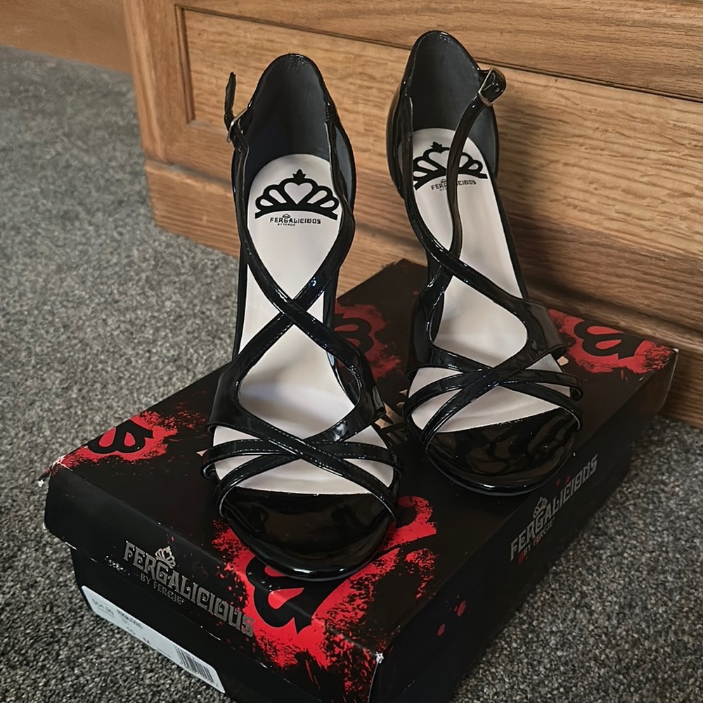 Fergalicious Black Elegant Heels